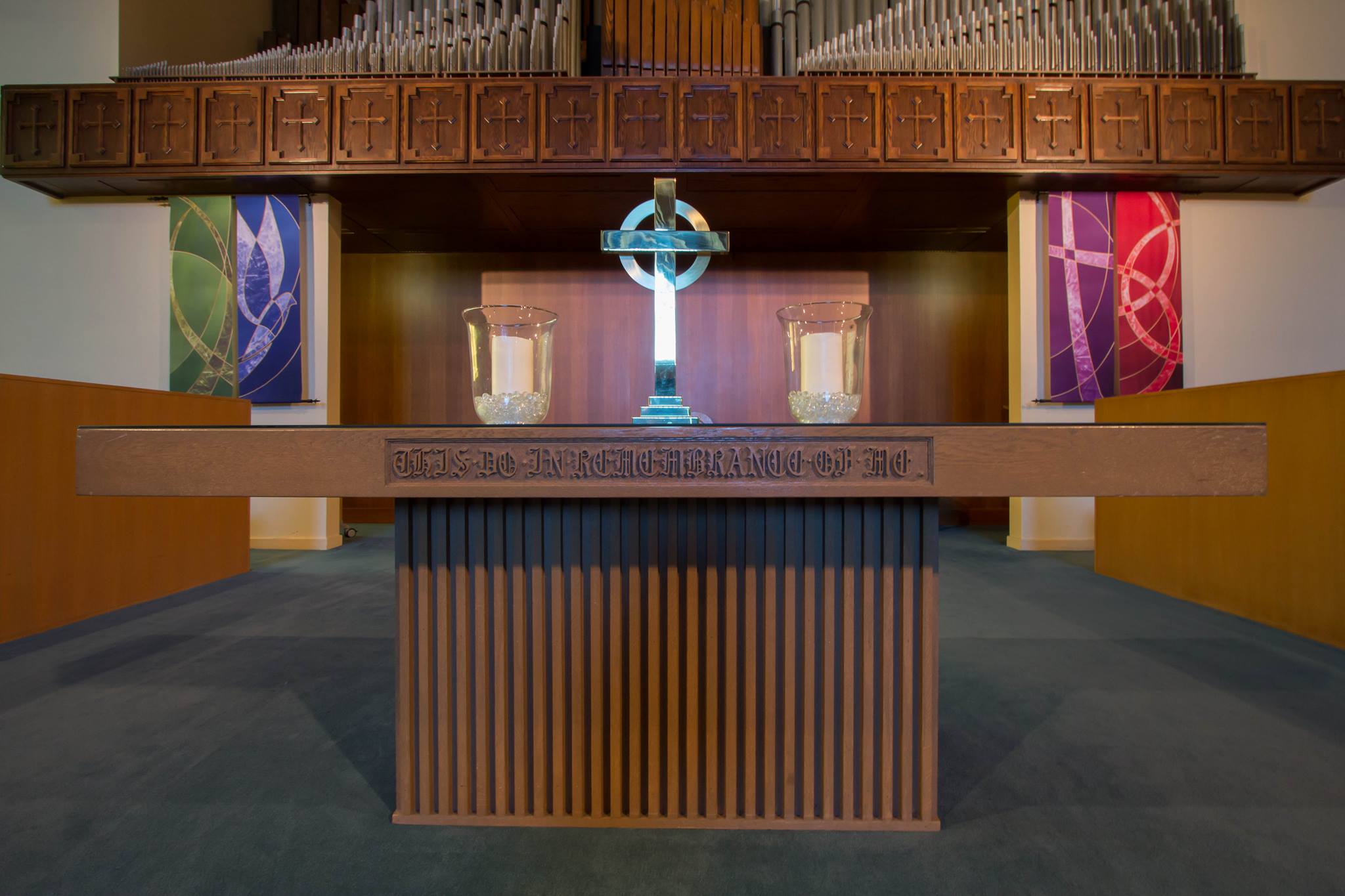 Church worship and sermon atmosphere during a service